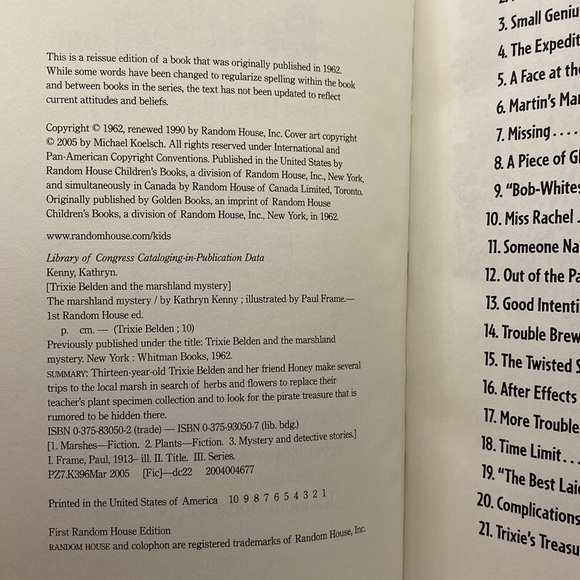 Trixie Belden Books: The Black Jacket Mystery & The Marshland Mystery Hardcovers - Picture 14 of 16